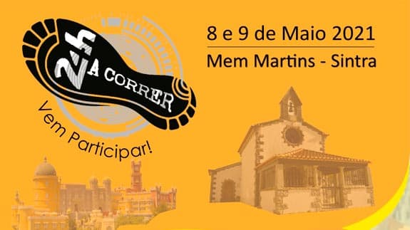 24 HORAS A CORRER MEM MARTINS 2021