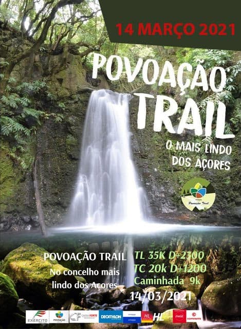Cartaz de Povoação Trail 2021