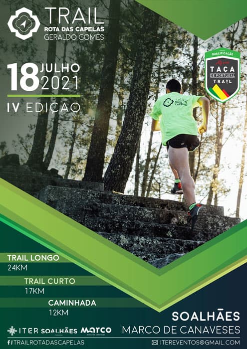 Cartaz de Trail Rota das Capelas Geraldo Gomes - IV Edição