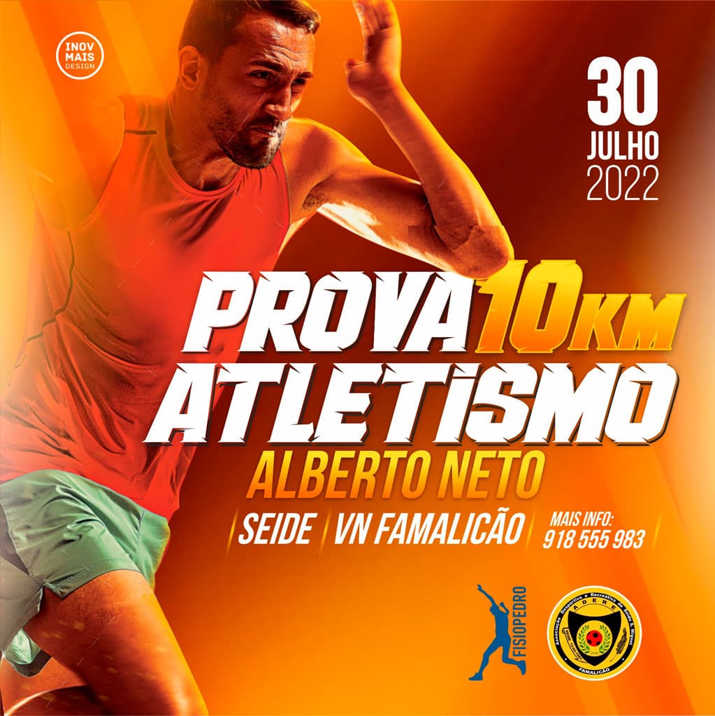 Cartaz de 10km Alberto Neto