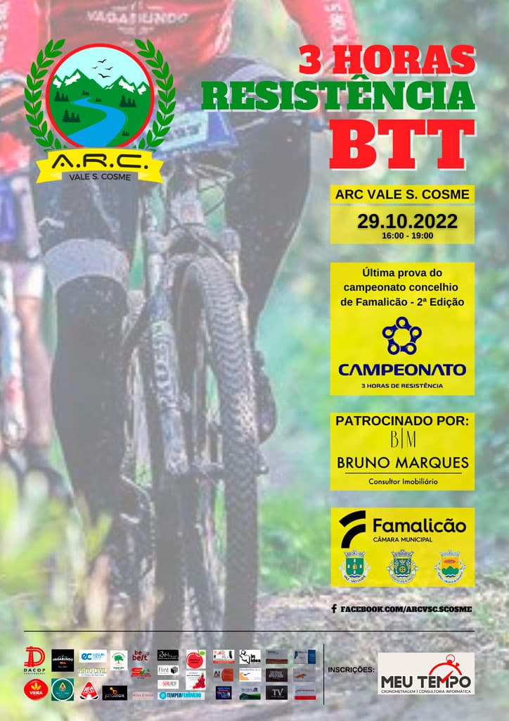 Cartaz de 3H BTT ARC Vale S. Cosme