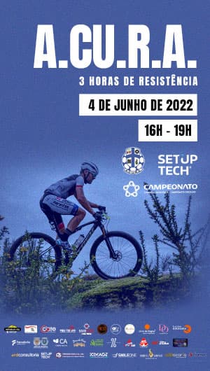 Cartaz de 3h Resistência BTT A.CU.R.A./SETUP TECH – 3ª Edição