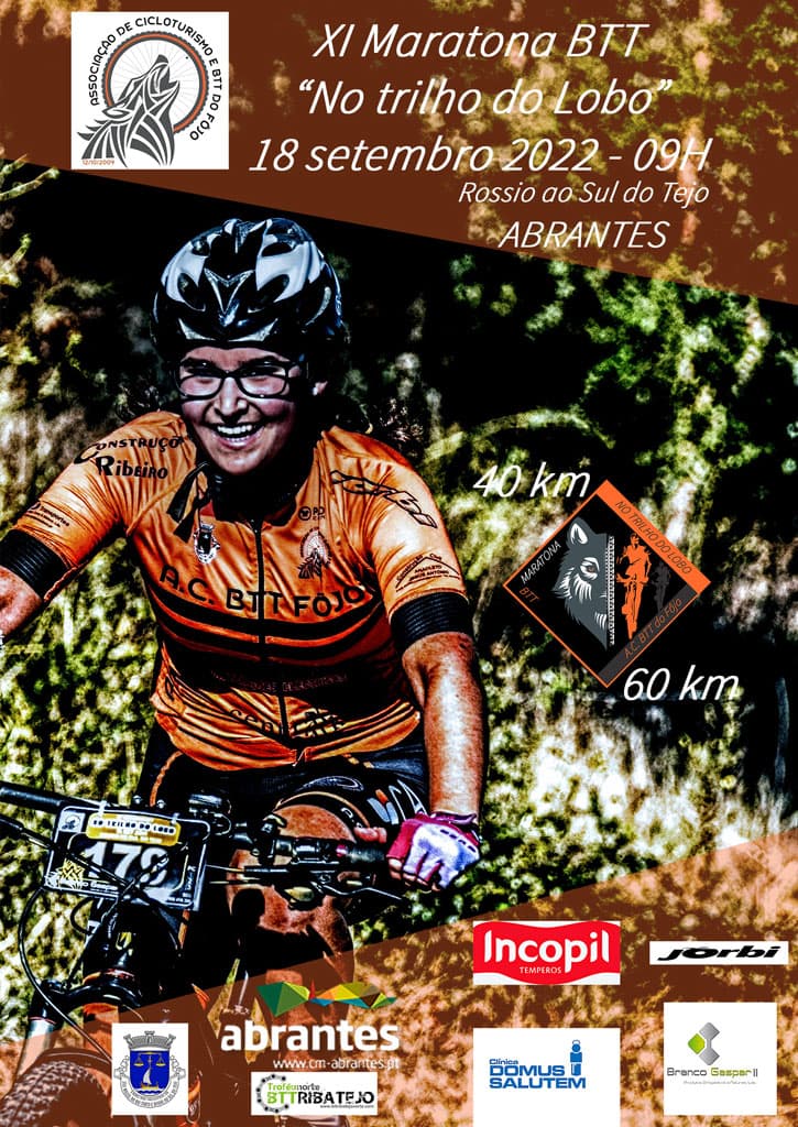 Cartaz de 11ª MARATONA BTT NO TRILHO DO LOBO