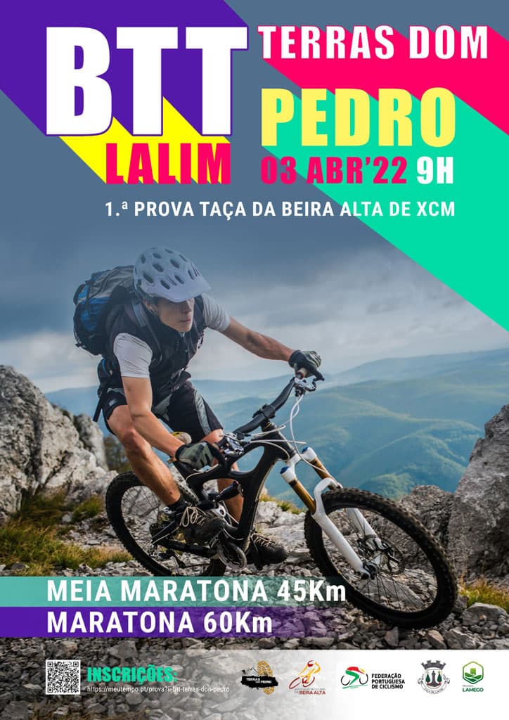 Cartaz de II BTT Terras de Dom Pedro