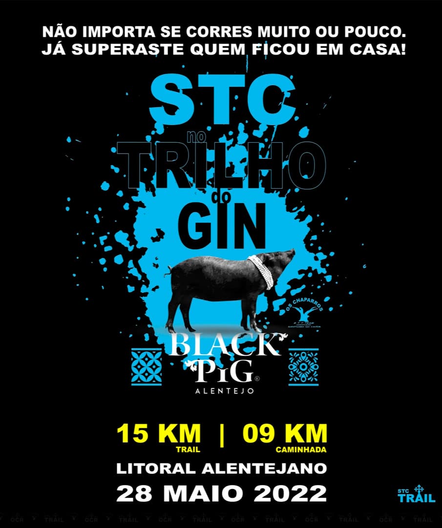 Cartaz de STC no Trilho do Gin