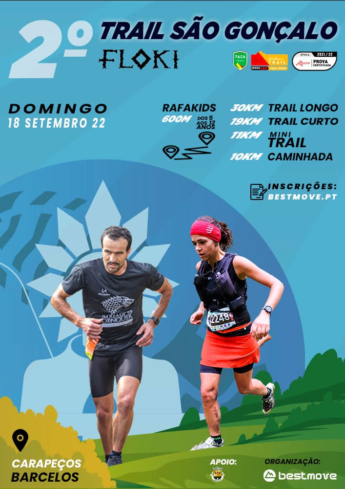 Cartaz de 2º TRAIL SÃO GONÇALO