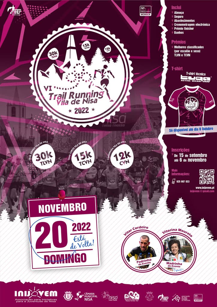 Cartaz de VI Trail Running Vila de Nisa