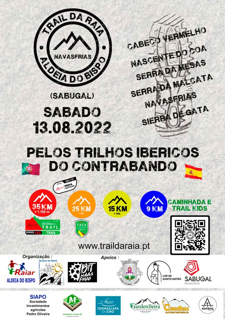 Cartaz de Trail da Raia