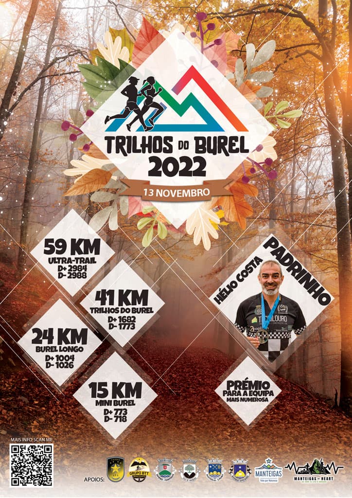 Cartaz de Trilhos do Burel 2022