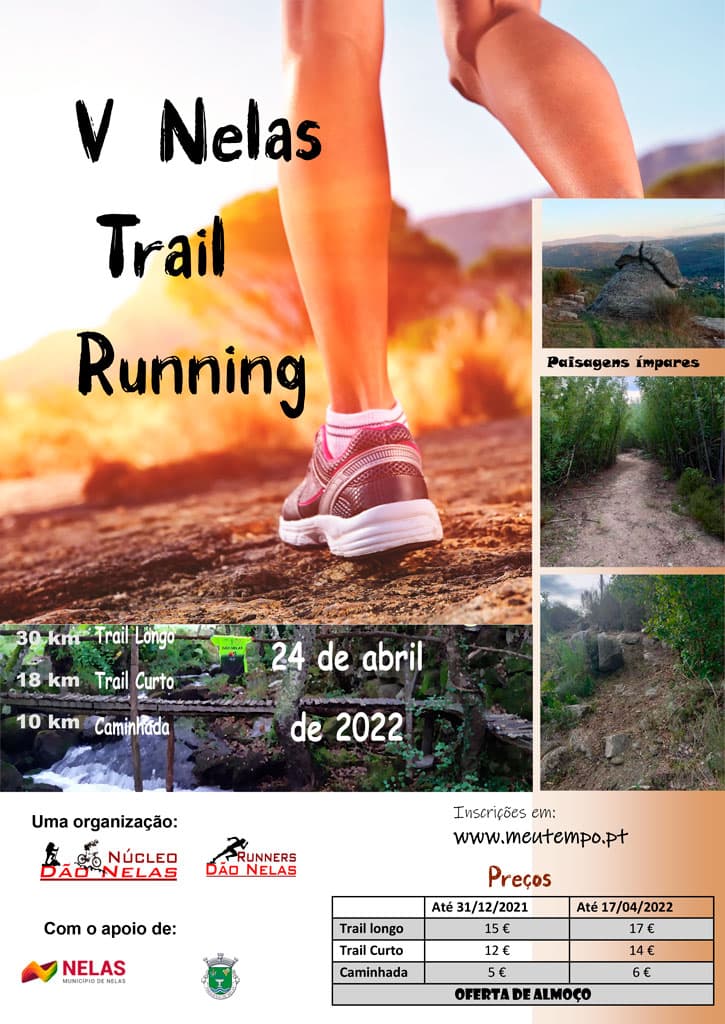 Cartaz de V Nelas Trail Running