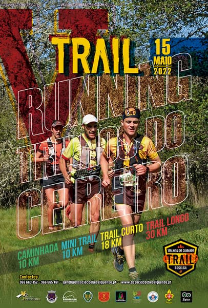 Cartaz de V Trail Trilhos do Ceireiro