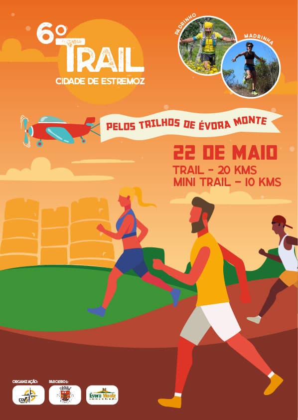 Cartaz de VI Trail Cidade de Estremoz