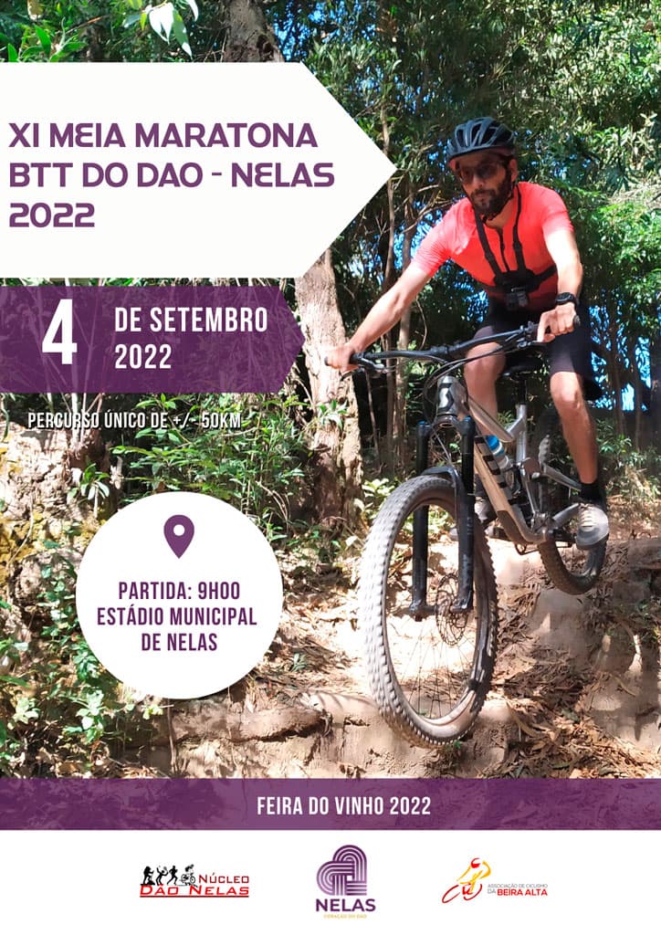 Cartaz de XI Meia Maratona BTT do Dão