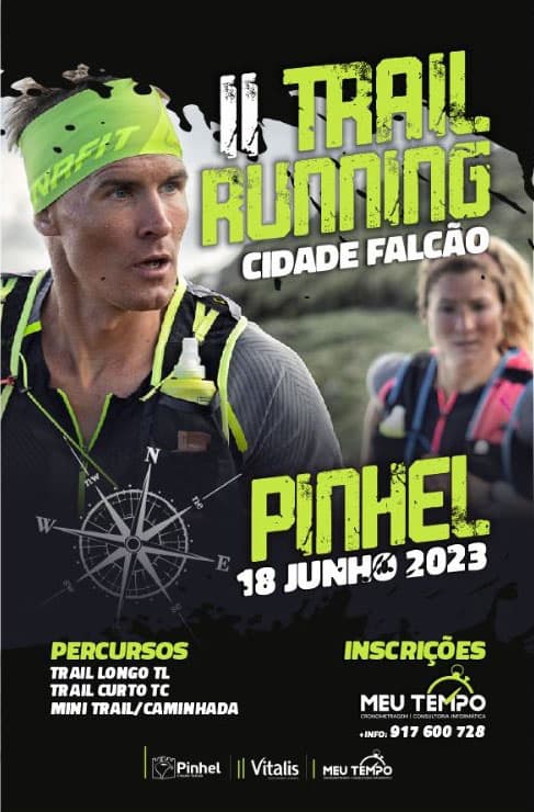 Cartaz de 2º Trail Run Pinhel Cidade Falcão