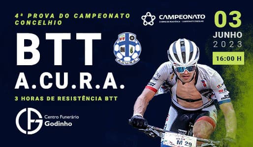 3h Resistência BTT A.CU.R.A./Centro Funerário Godinho (4ª Edição)