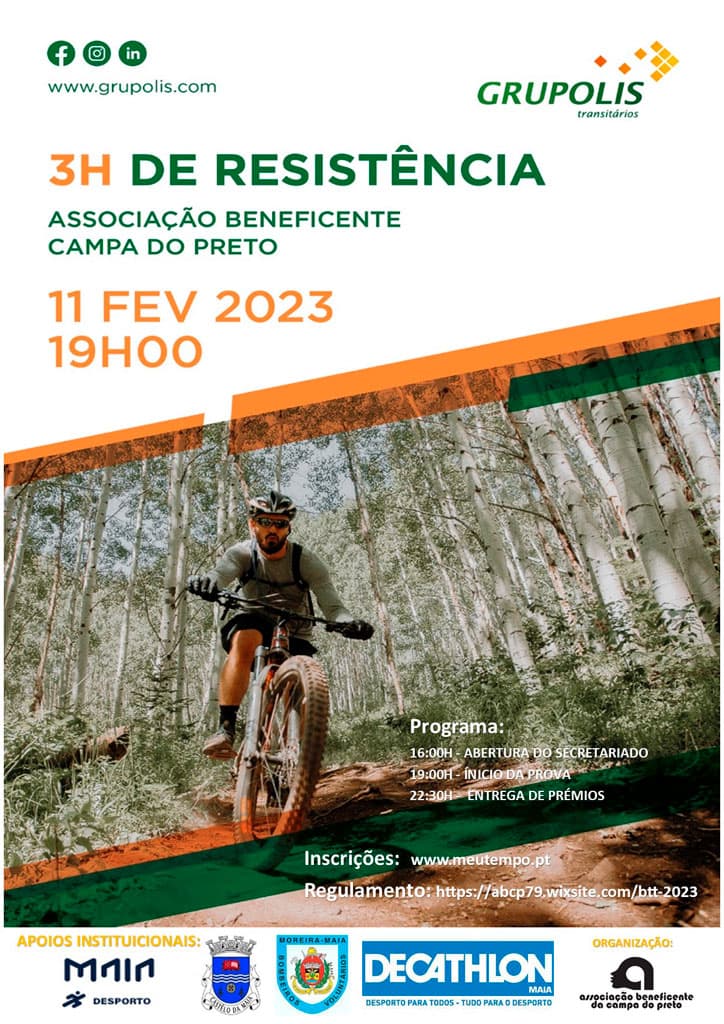 Cartaz de I Resistência BTT Campa do Preto