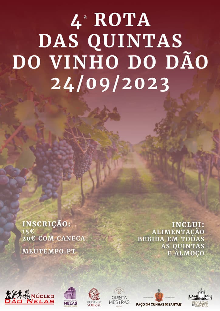 Cartaz de 4ª Rota das Quintas do Vinho do Dão