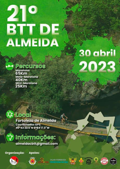 Cartaz de 21º BTT de Almeida
