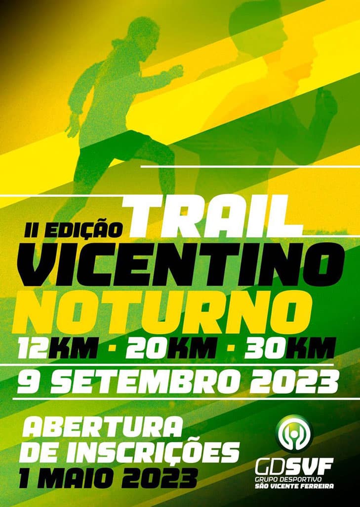 Cartaz de II Trail Vicentino Noturno