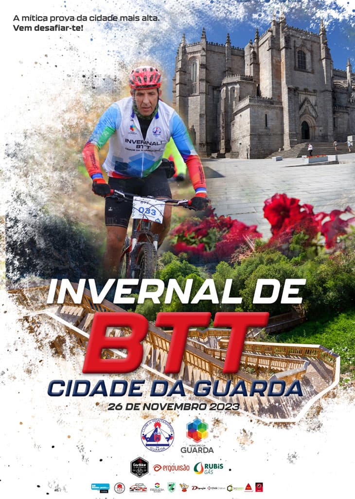 Cartaz de Invernal de BTT - Cidade da Guarda 2023