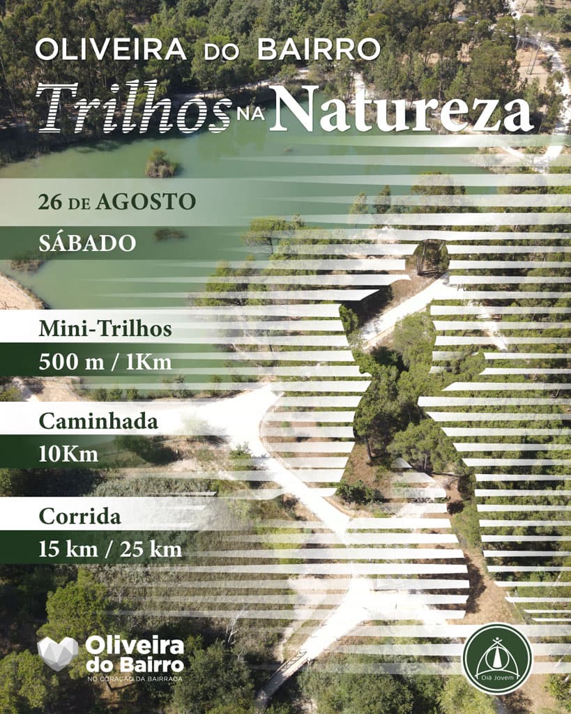 Cartaz de Oliveira do Bairro - Trilhos na Natureza
