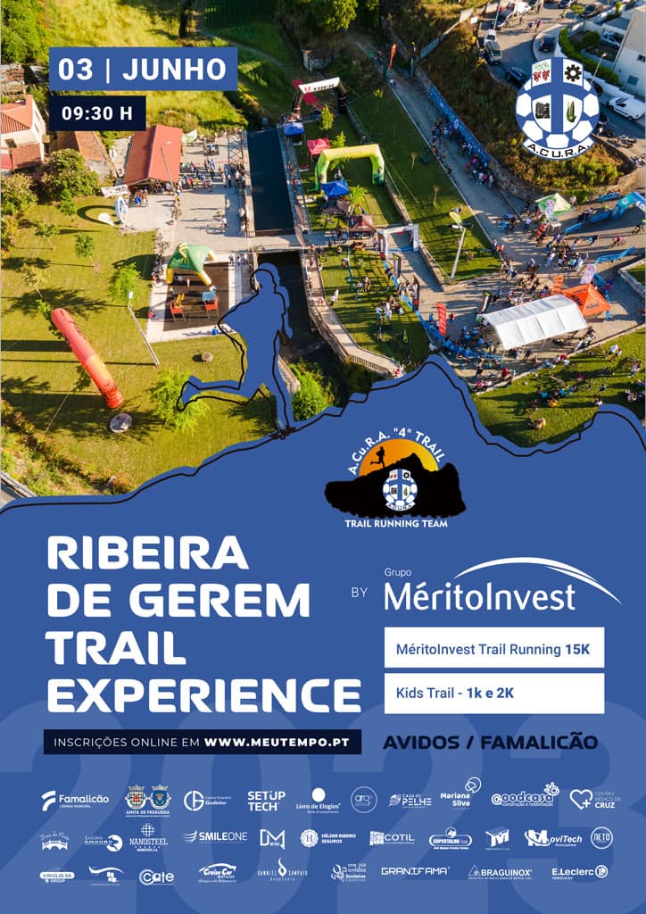 Cartaz de MeritoInvest Ribeira de Gerem Trail Experience