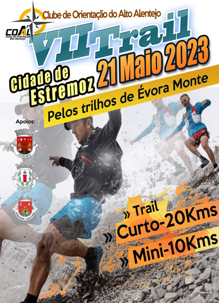Cartaz de VII Trail Cidade de Estremoz