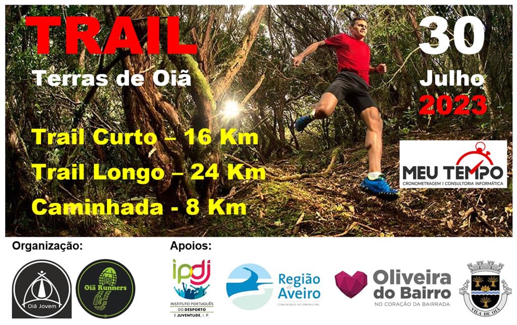 Cartaz de Trail Terras de Oiã 2023