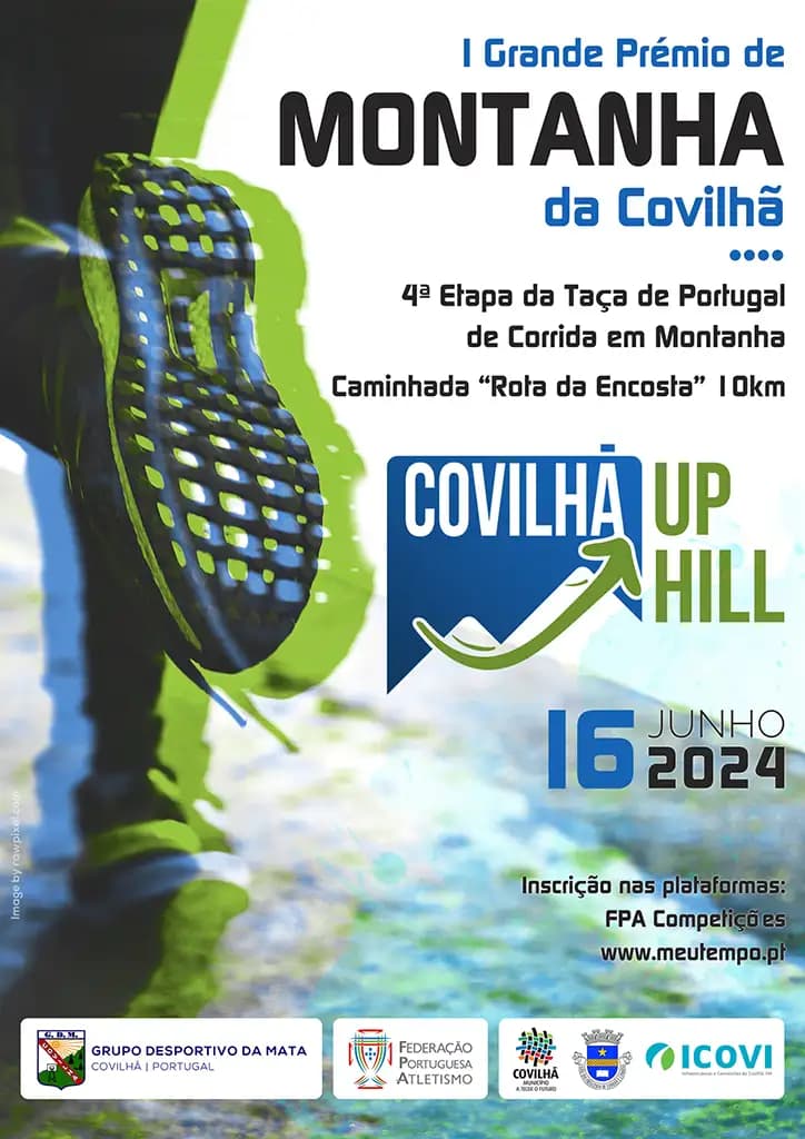 Cartaz de 1º GP Montanha da Covilhã – COVILHÃ UP HILL