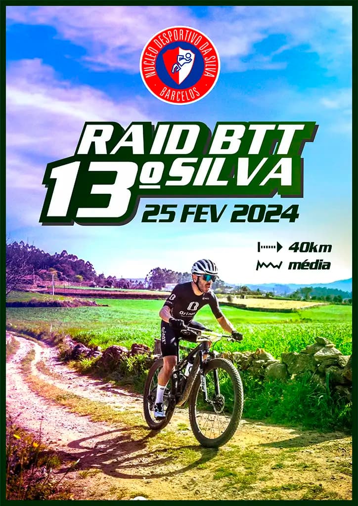Cartaz de 13º BTT da Silva