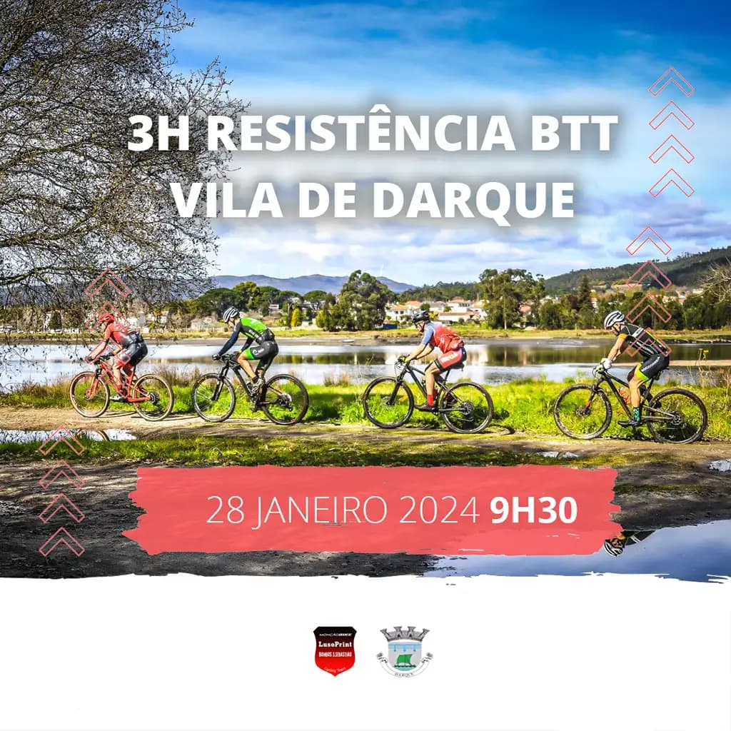 Cartaz de 3H Resistência BTT, Vila de Darque