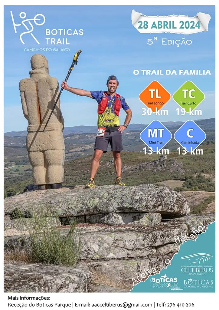 Cartaz de Boticas Trail – Caminhos do Galaico