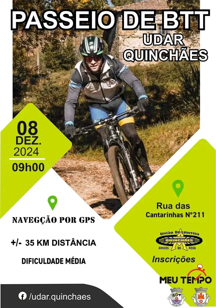 Cartaz de BTT UDARQuinchães 