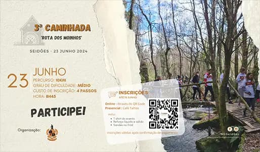 3ª Caminhada 'Rota dos Moinhos