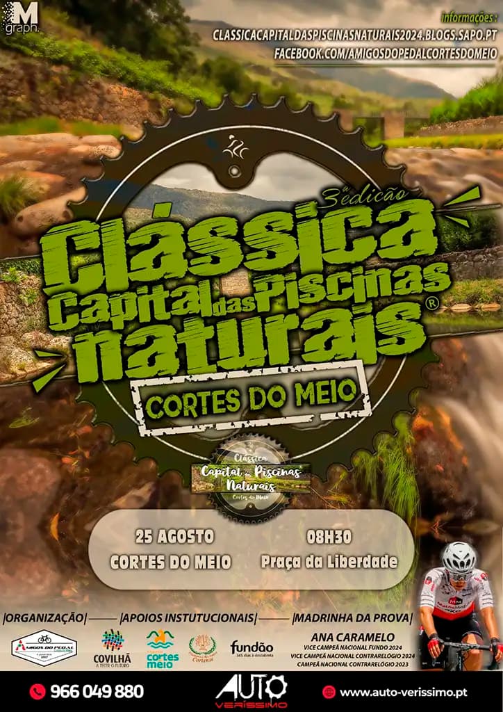 Cartaz de Clássica "Capital das Piscinas Naturais®"
