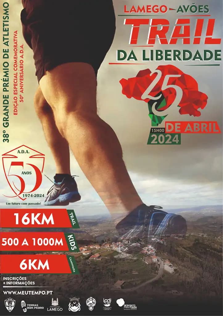 Cartaz de Trail da Liberdade Lamego Avões