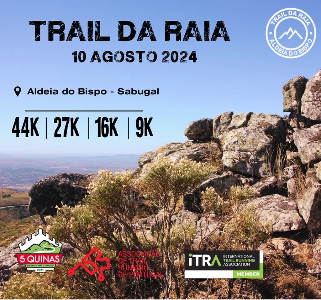 Cartaz de Trail da Raia - Cancelada