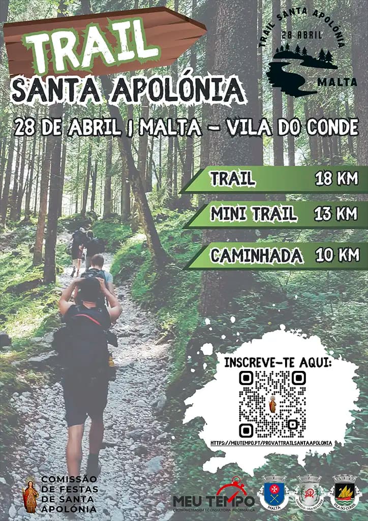 Cartaz de Trail Santa Apolónia