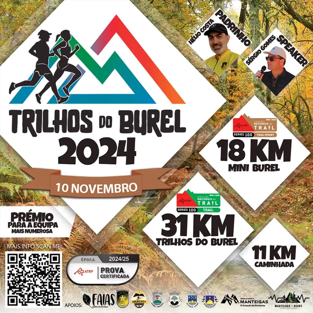 Cartaz de Trilhos do Burel 2024