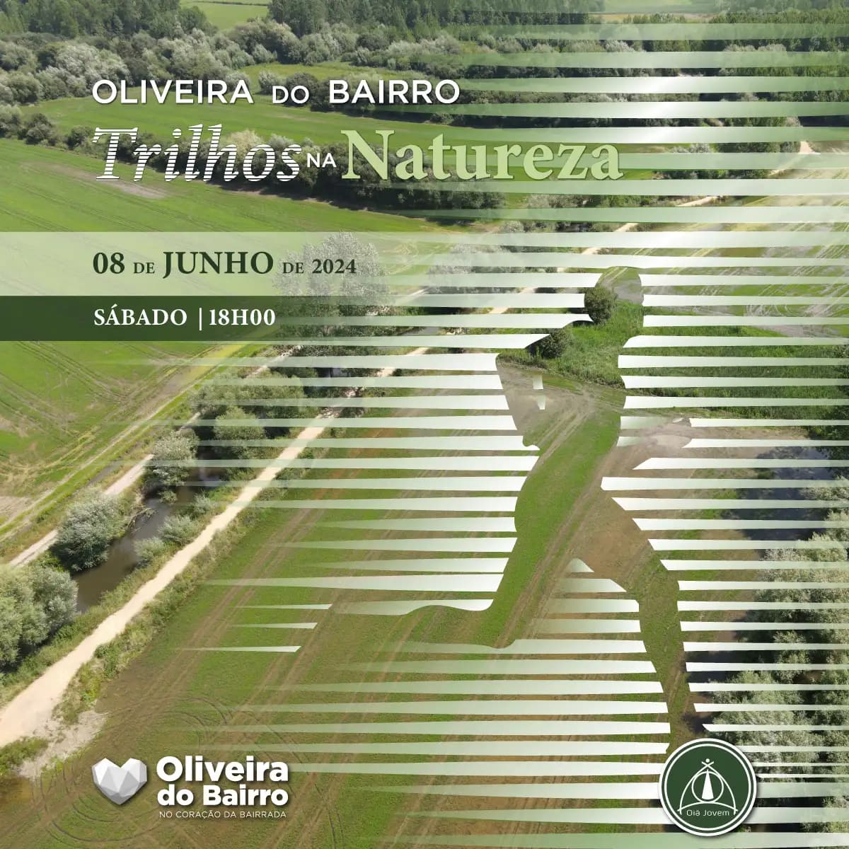 Cartaz de Oliveira do Bairro - Trilhos na Natureza