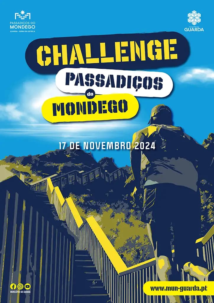 Cartaz de Challenge “Passadiços do Mondego”