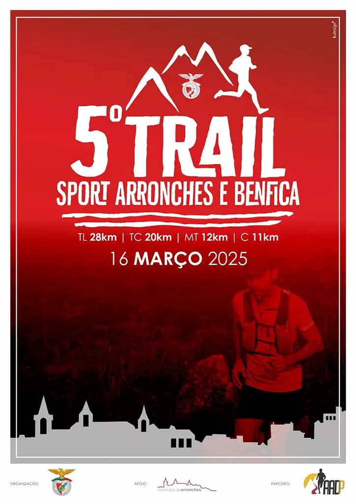 Cartaz de 5º Trail Sport Arronches e Benfica
