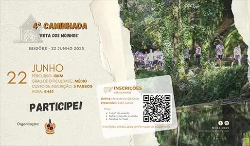 4ª Caminhada 'Rota dos Moinhos