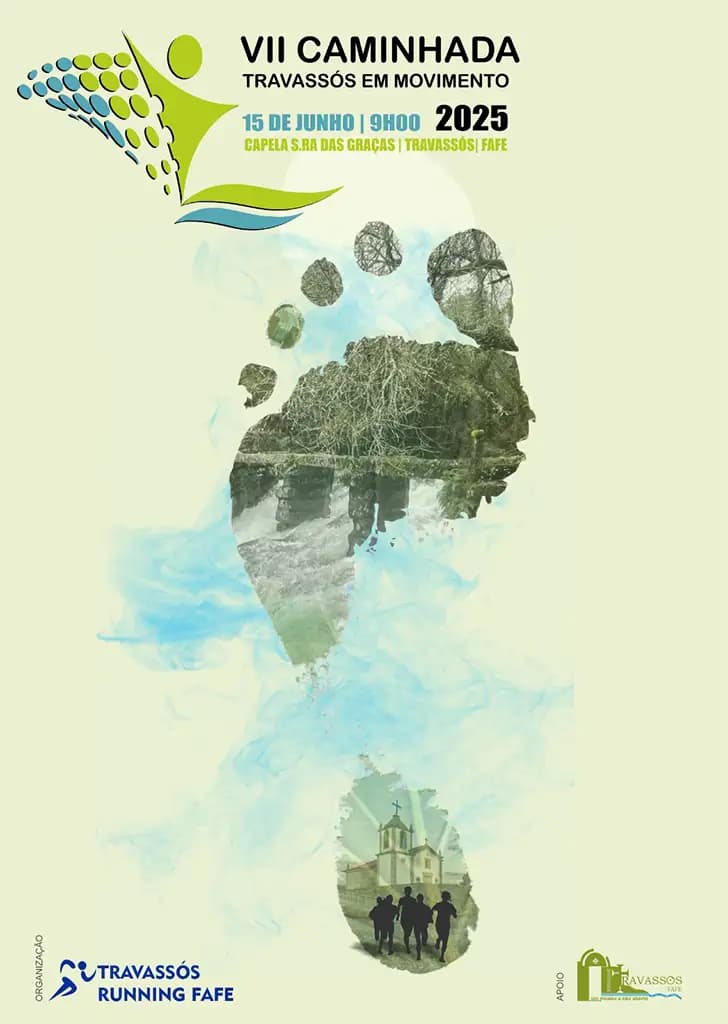 Cartaz de VII Caminhada Travassós em Movimento 