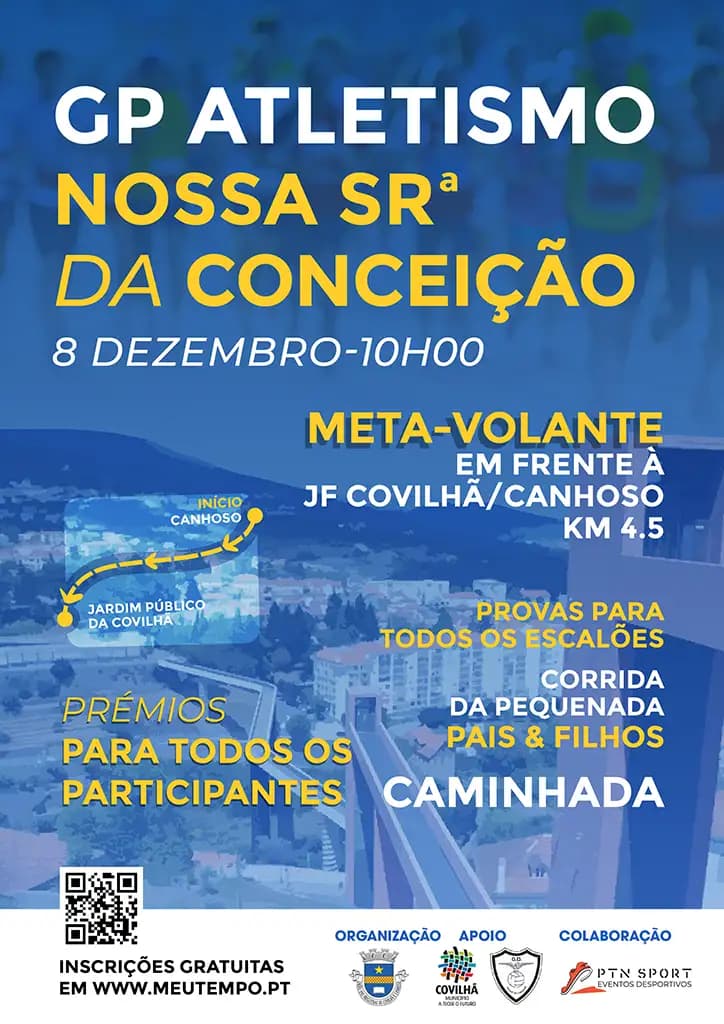 Cartaz de GP de Atletismo Nossa Sr.ª da Conceição - Covilhã