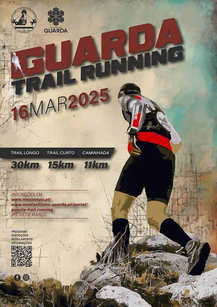 Cartaz de Guarda Trail Running 2025