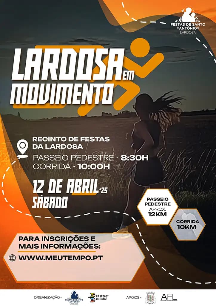 Cartaz de Lardosa em Movimento 1ª Edição