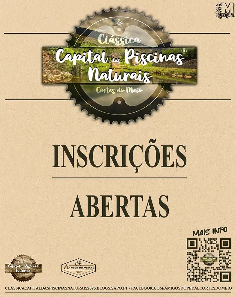 Cartaz de Clássica "Capital das Piscinas Naturais®"