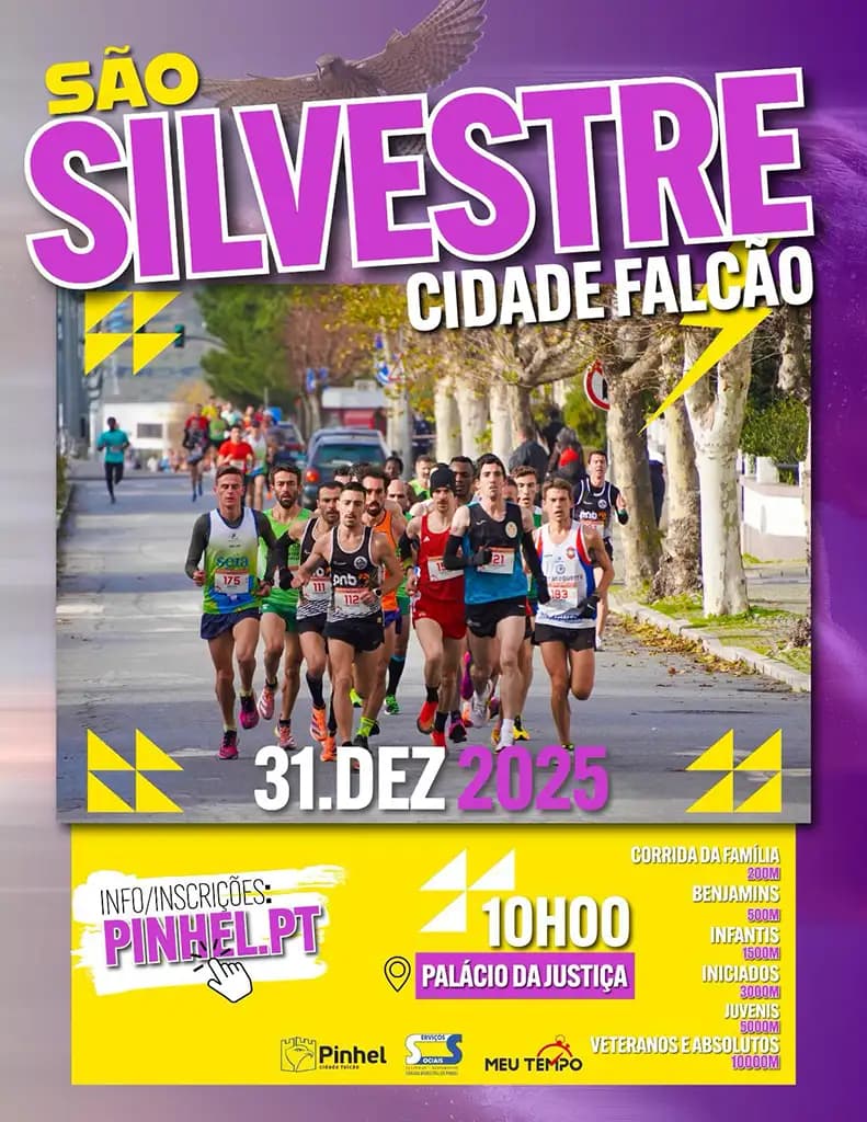 Cartaz de São Silvestre Cidade Falcão/2025