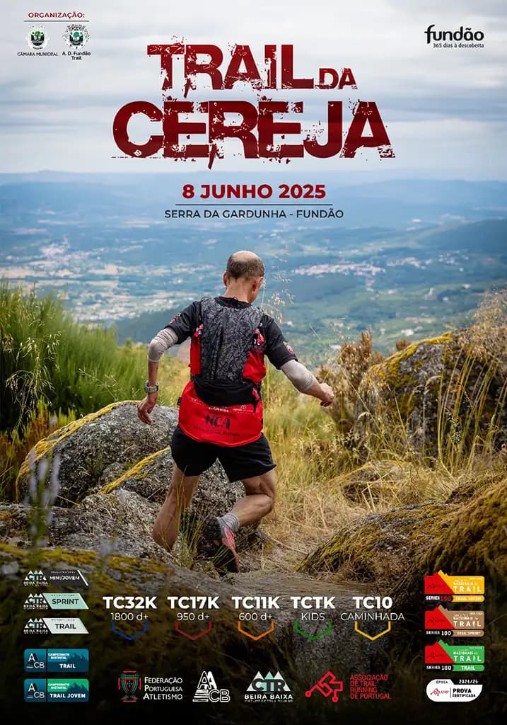 Cartaz de Trail da Cereja 2025